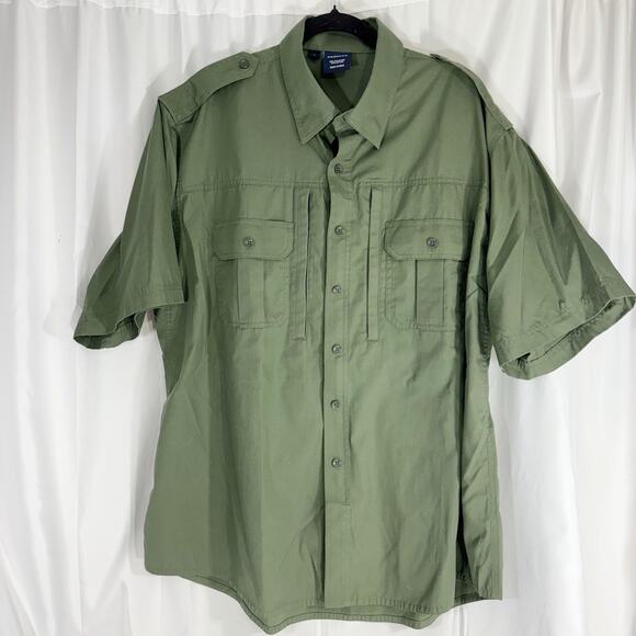 PROPPER - MEN'S TACTICAL SHIRT – GREEN SHORT SLEEVE - Picture 1 of 7
